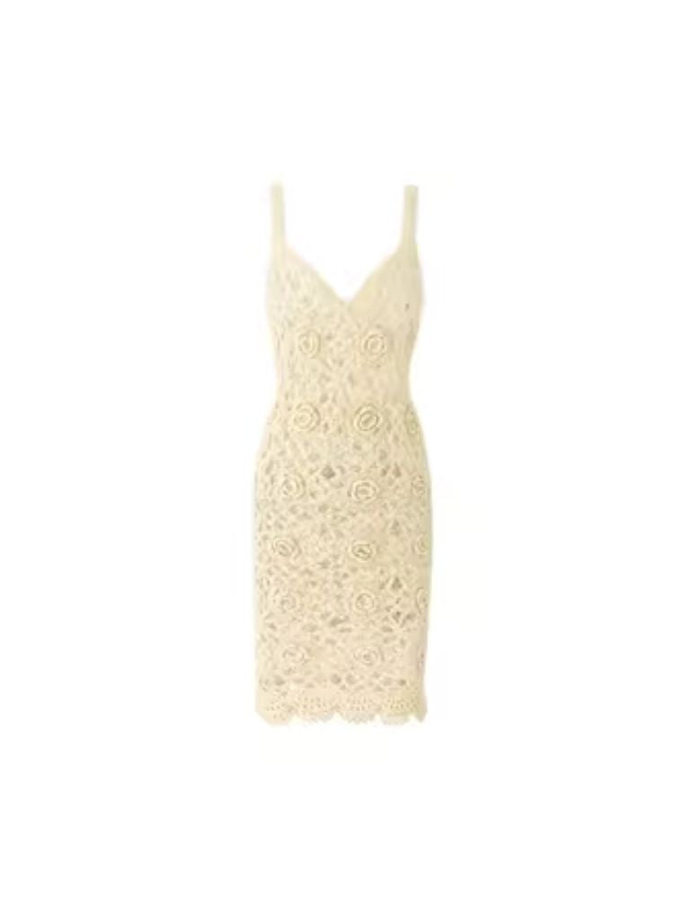 V-neck suspender dress【s0000004154】