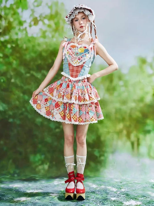 Colorful Cartoon Cake Skirt【s0000008229】