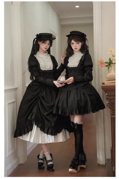 With PUJI - Fog City Time Difference - Classic Lolita SK & Blouse Suit