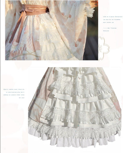 With PUJI - Xiaochunrihe - Wa Lolita OP Dress