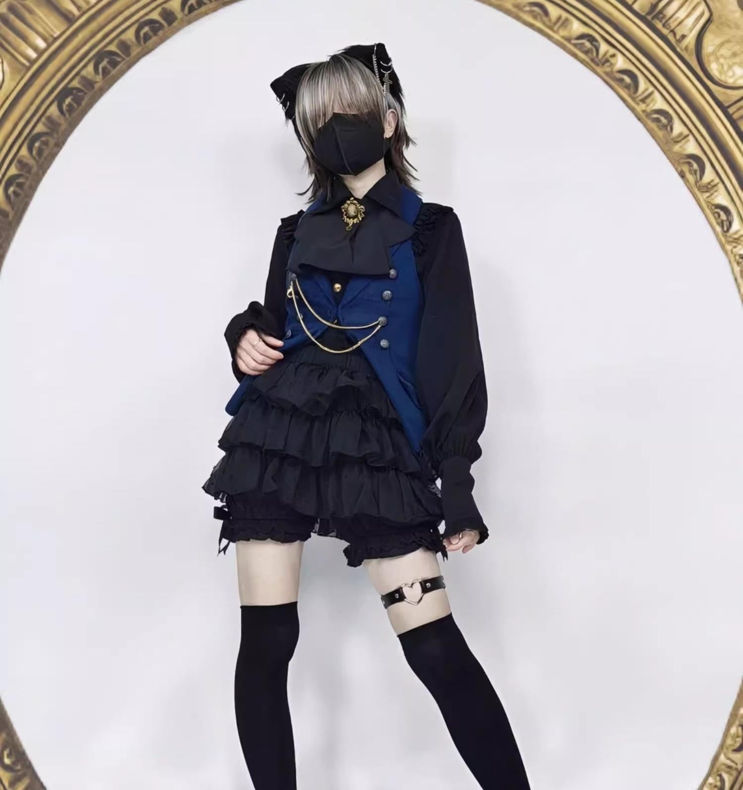 DMFS - Daily Lolita Bloomers Lace Cake Pants for Summer Wear