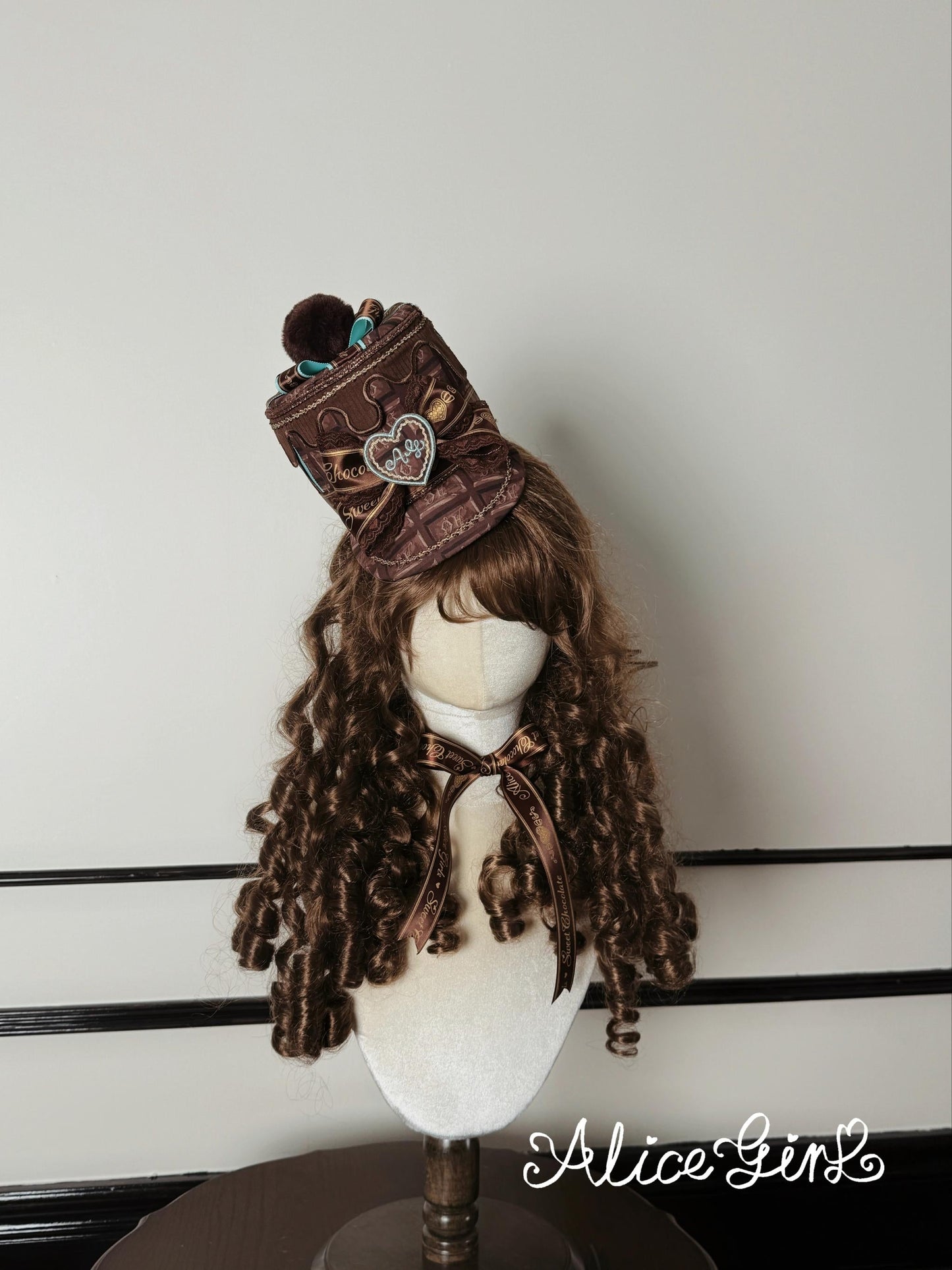 Alice Girl - Bear Chocolate Bar - Kawaii Lolita Headdress Set