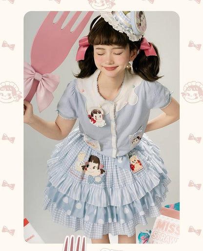 Summer Fairy - IP Collab Kawaii Lolita Dresses OP Home Wear Salopette Cardigan SK
