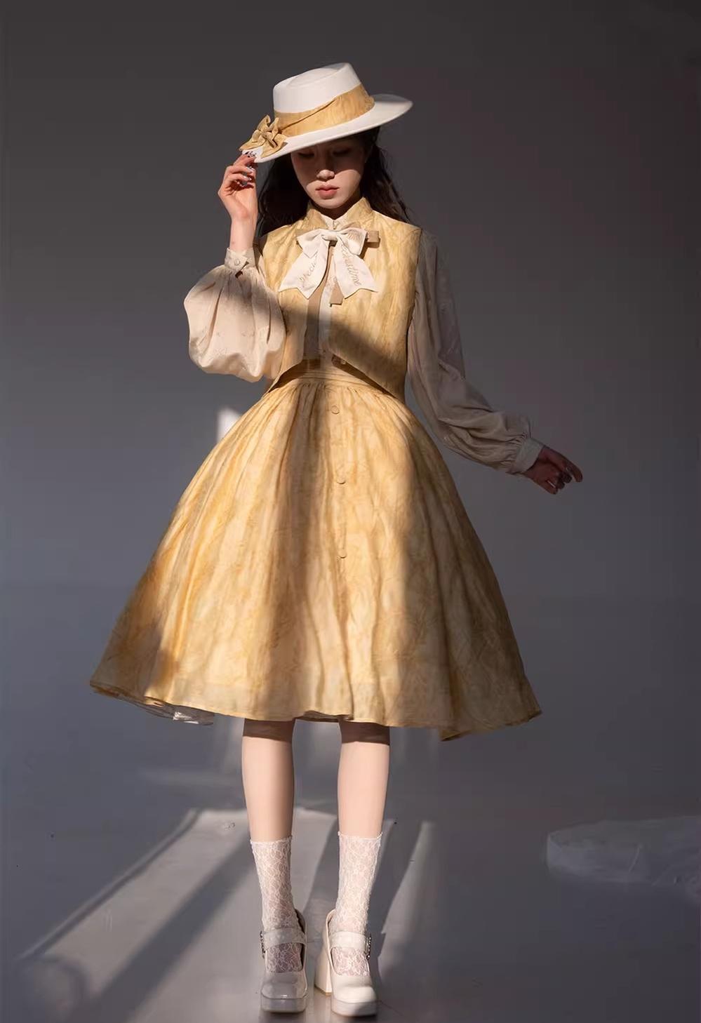 ZJstory - Gilded Years 4.0 - Retro Lolita Dress Suit Elegant Lolita Coat Set