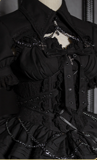 OCELOT - Contract Cross - Gothic Lolita Elegant Bubble Bolero