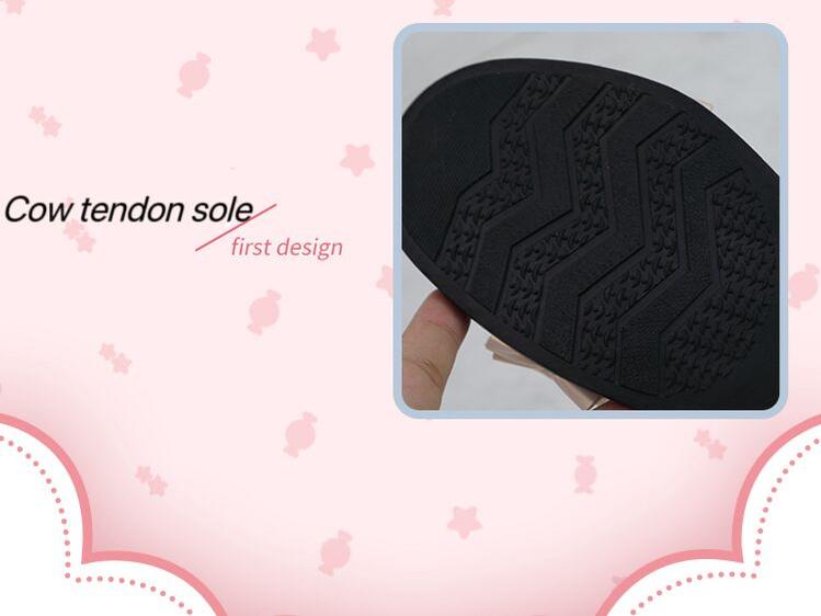 Fairy Godmothe - Preppy Style Flat Shoes Mid Heel Round Toe Lolita Shoes