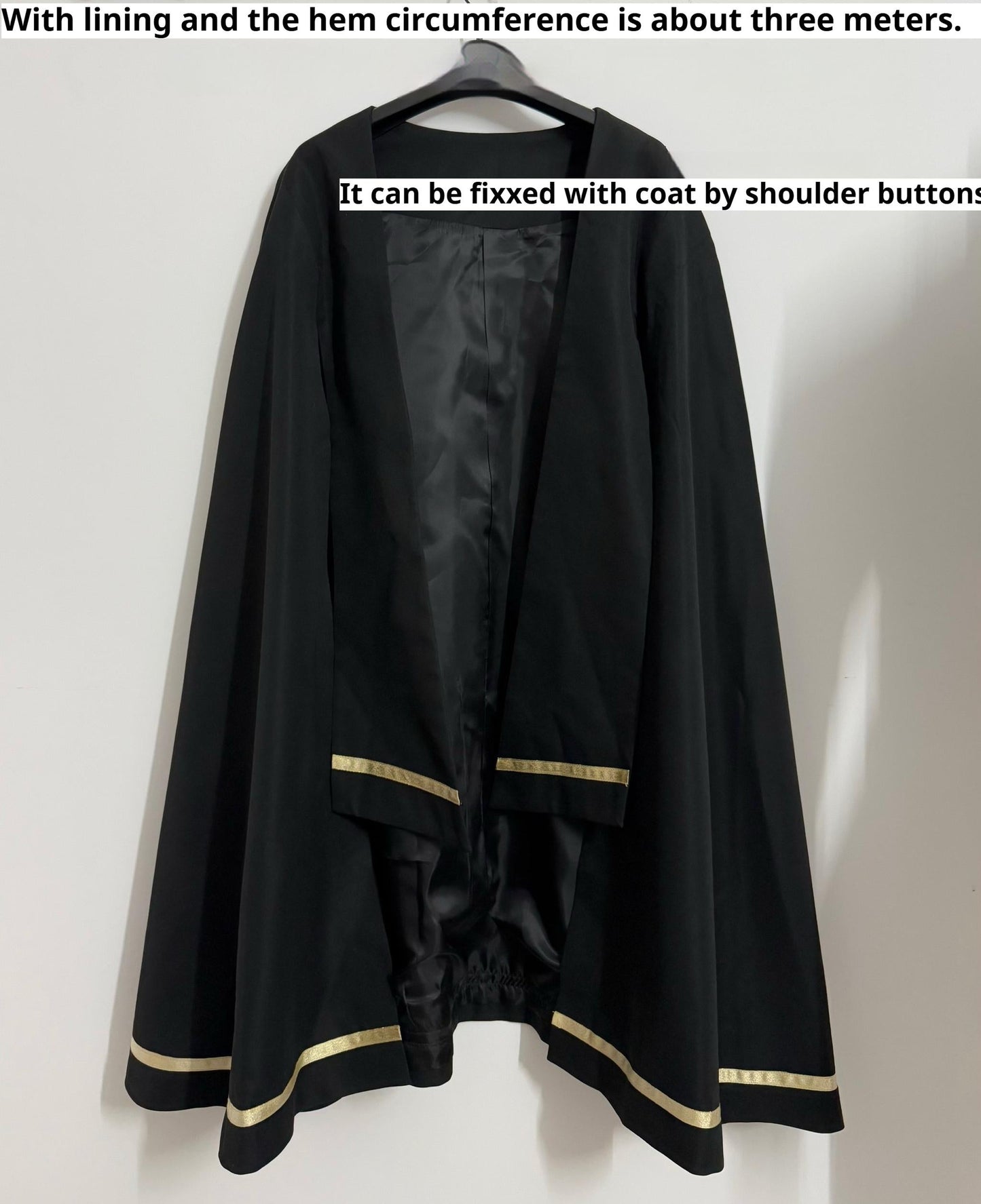 Gazing Galactic - Dawnbreak - Ouji Lolita Pants Suit with Military Coat and Cape