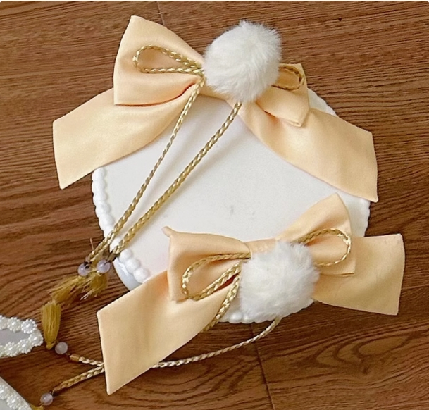 YingLuoFu - Laurel - Kawaii Han Lolita Jumper Dress Rabbit Print