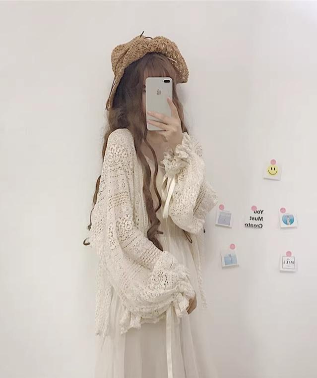 Sugar Girl - Daily Lolita Light Cardigan Oversized Outwear
