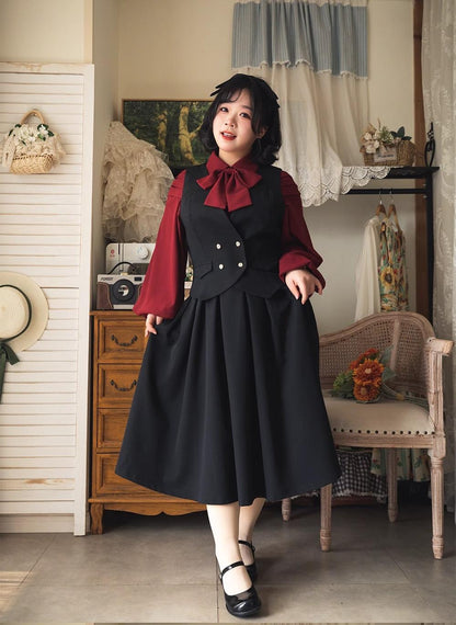 Forest Wardrobe - Forest Basket - Elegant Lolita Pleated Skirt