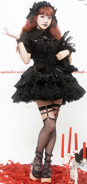 OCELOT - Contract Cross - Gothic and Elegant Lolita JSK