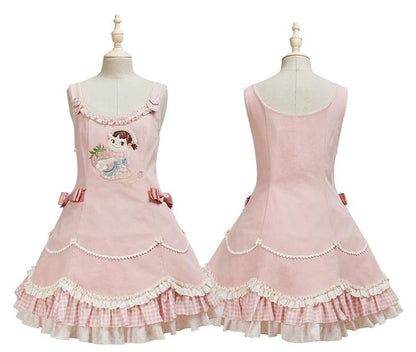 Summer Fairy - IP Collab Kawaii Lolita Dresses OP Home Wear Salopette Cardigan SK