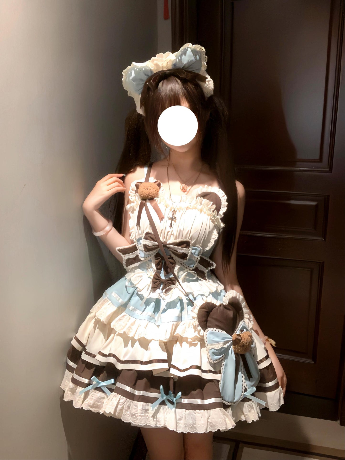 Platycodon House - First Love Bear - Sweet Lolita JSK Dress Idol Lolita Puffy Dress