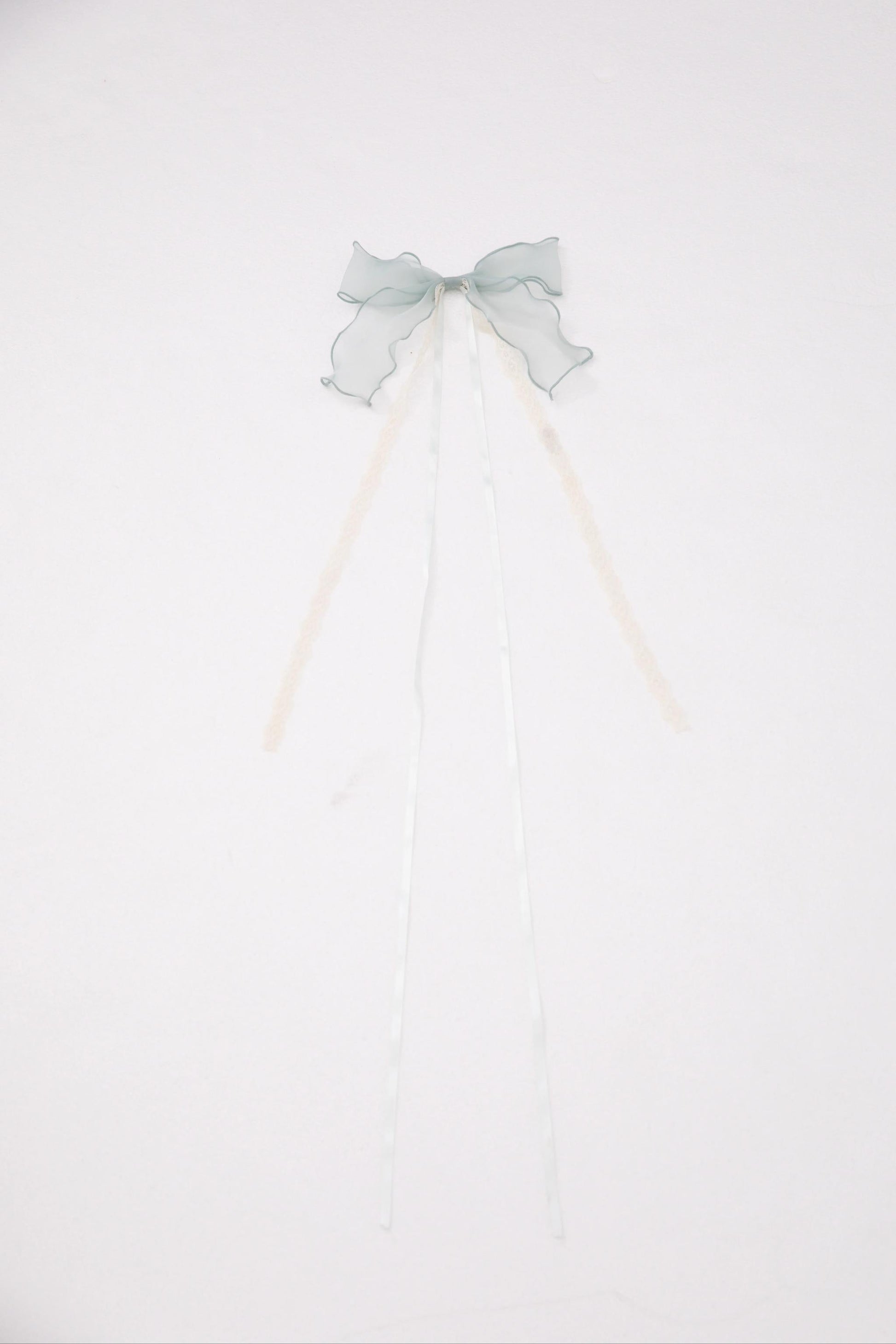 ZJstory - Sonnet Summer - Sweet Lolita Accessory Set Bow KC Hairband Waist Tie