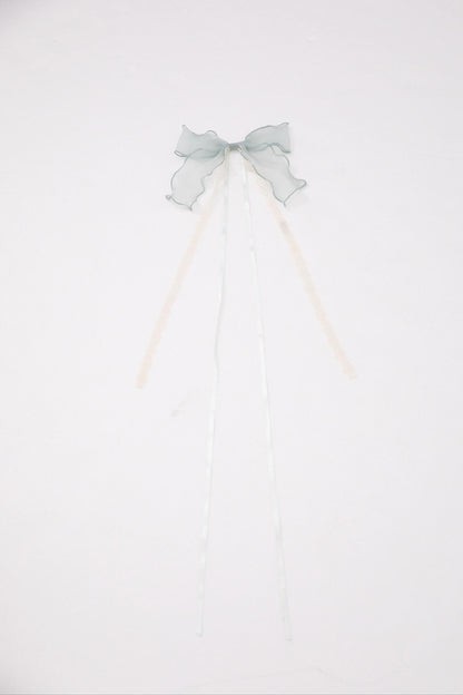 ZJstory - Sonnet Summer - Sweet Lolita Accessory Set Bow KC Hairband Waist Tie