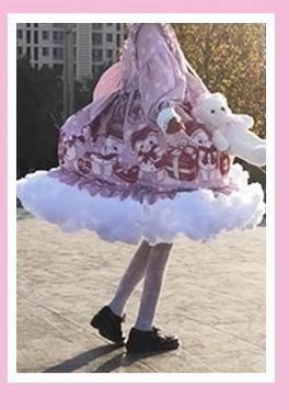 Manyiluo - Elegant Lolita A-type Carmen Adjustable Hoop Petticoat