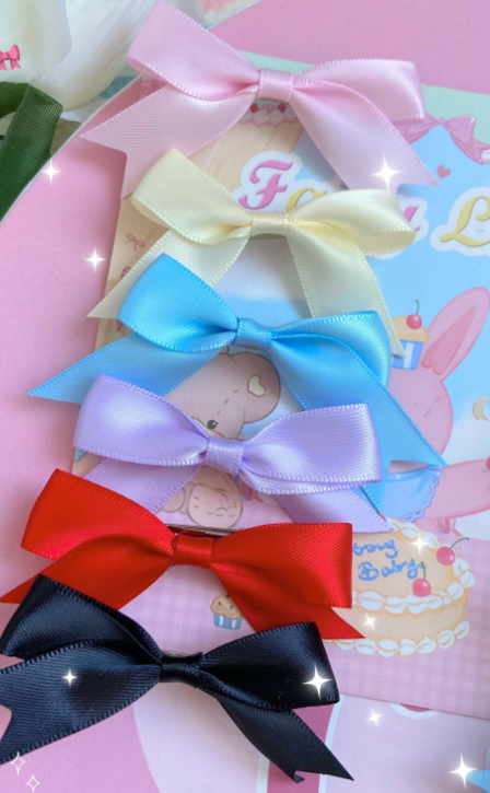 Bear Doll - Kawaii Lolita Bow Brooch and Hair Clip
