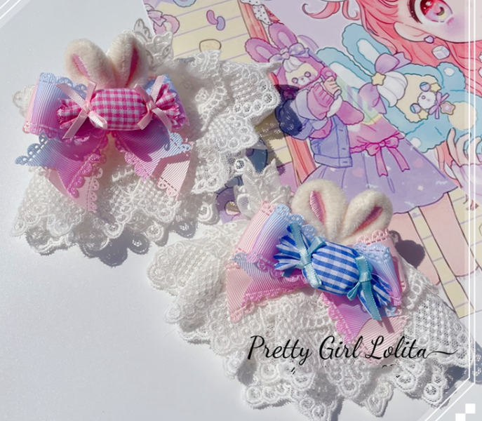 Pretty Girl Lolita - Sweet Lolita Pink-blue Accessories