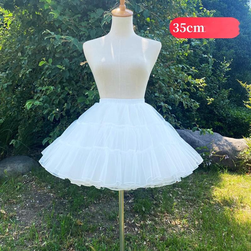 Flower Fieldhappy Event - Lolita White A-Line Shape Petticoat