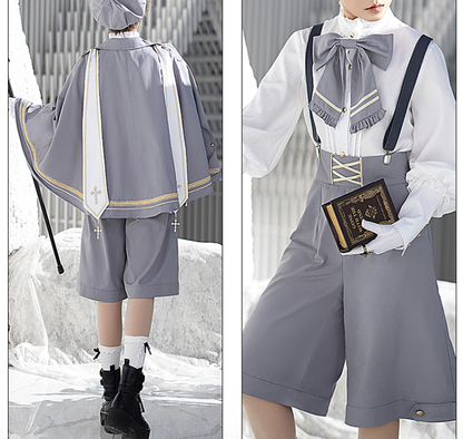 Forest Fluorescent Carps - Choir - Ouji Lolita Suits Multicolor