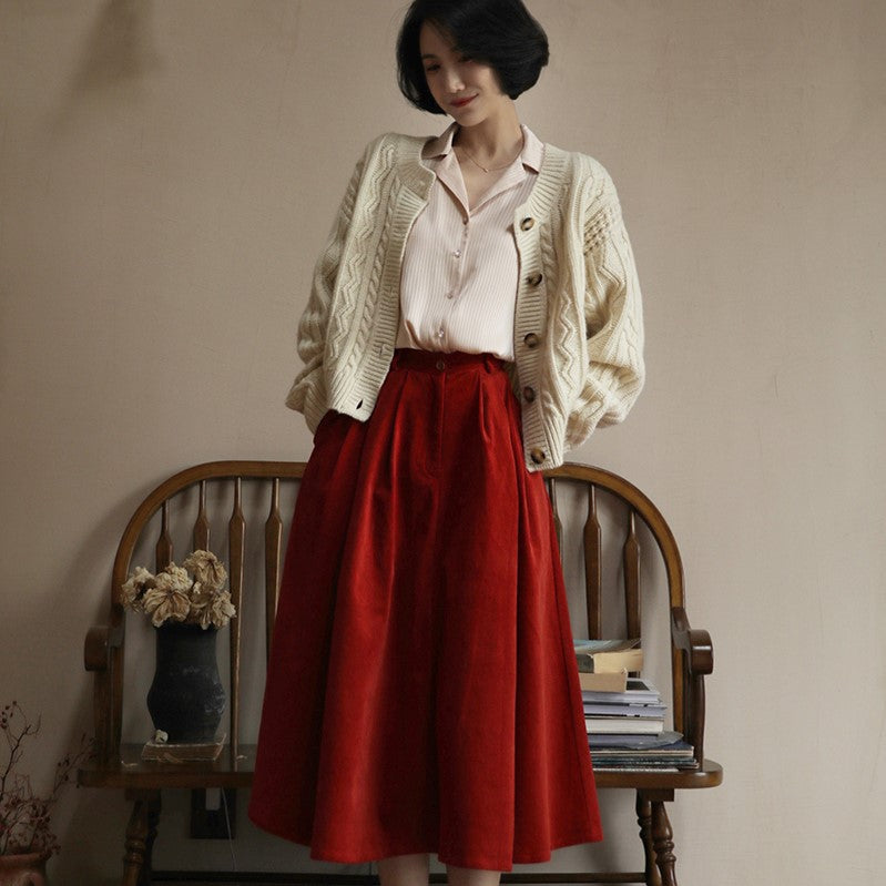 lady's retro cardigan