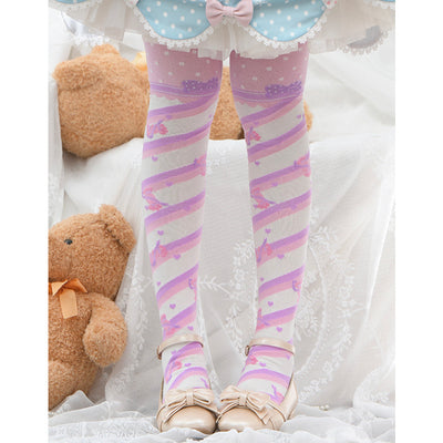 Roji roji - Little Candy Cotton Lolita Knee Socks