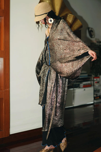 Luxury Silk Kimono Cardigan