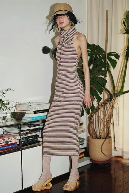 Backless Retro Dress