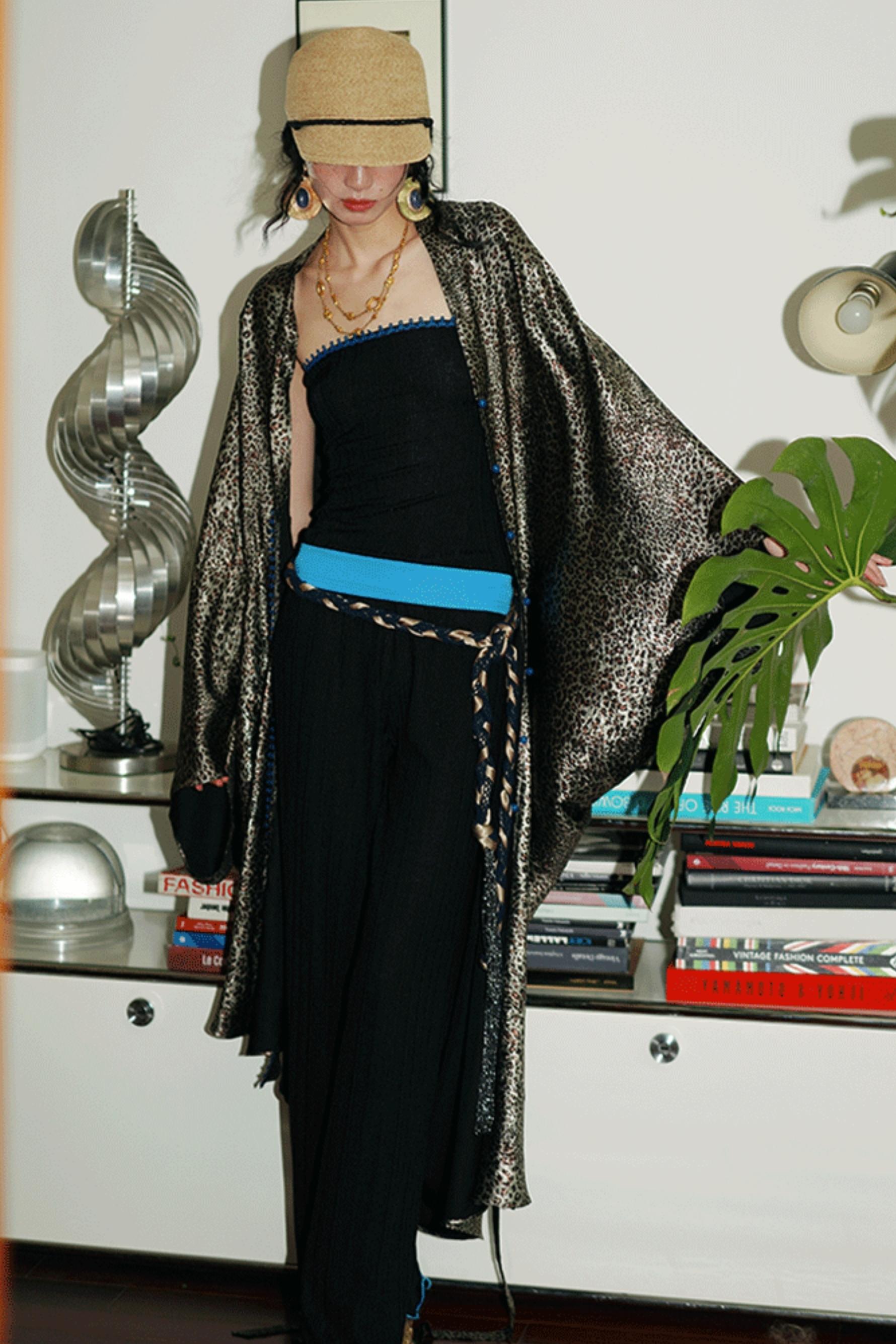 Silk Stripe Tank Top