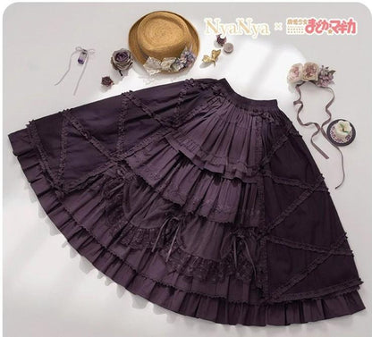 NyaNya - IP Collab Dreamy Memories Themed Lolita OP Dress