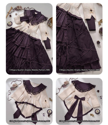 NyaNya - IP Collab Dreamy Memories Themed Lolita OP Dress
