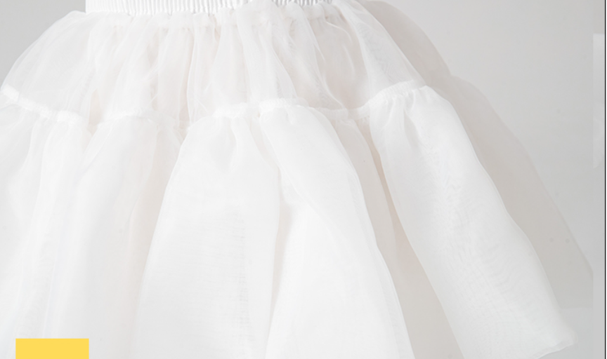 Manyiluo - Daily Puffy - Lolita Hoopless Petticoat | 13.8 (35 cm) Length"