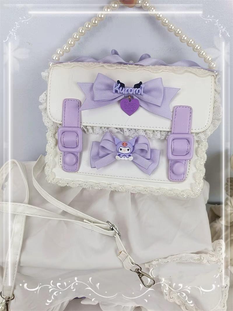 Cocoa Jam - Sweet Cute Lolita Cambridge Bag Lolita Satchel Shoulder Bag