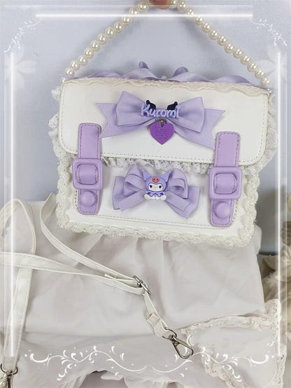 Cocoa Jam - Sweet Cute Lolita Cambridge Bag Lolita Satchel Shoulder Bag