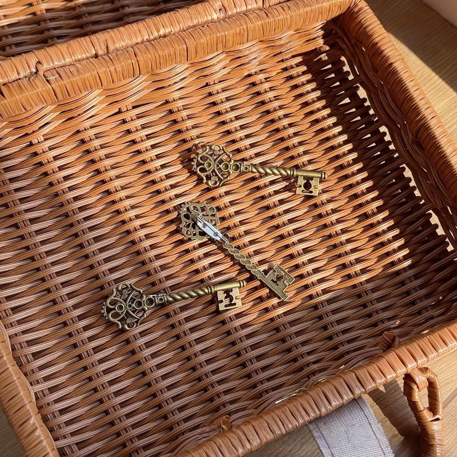 Uncle's Workshop - Secret Key - Classic Lolita Dress Suit, Key Print