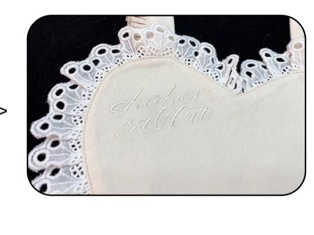 Choker Rabbit - Tabby Cat - Kawaii Lolita Accessory Cat Ear Headband Accessories