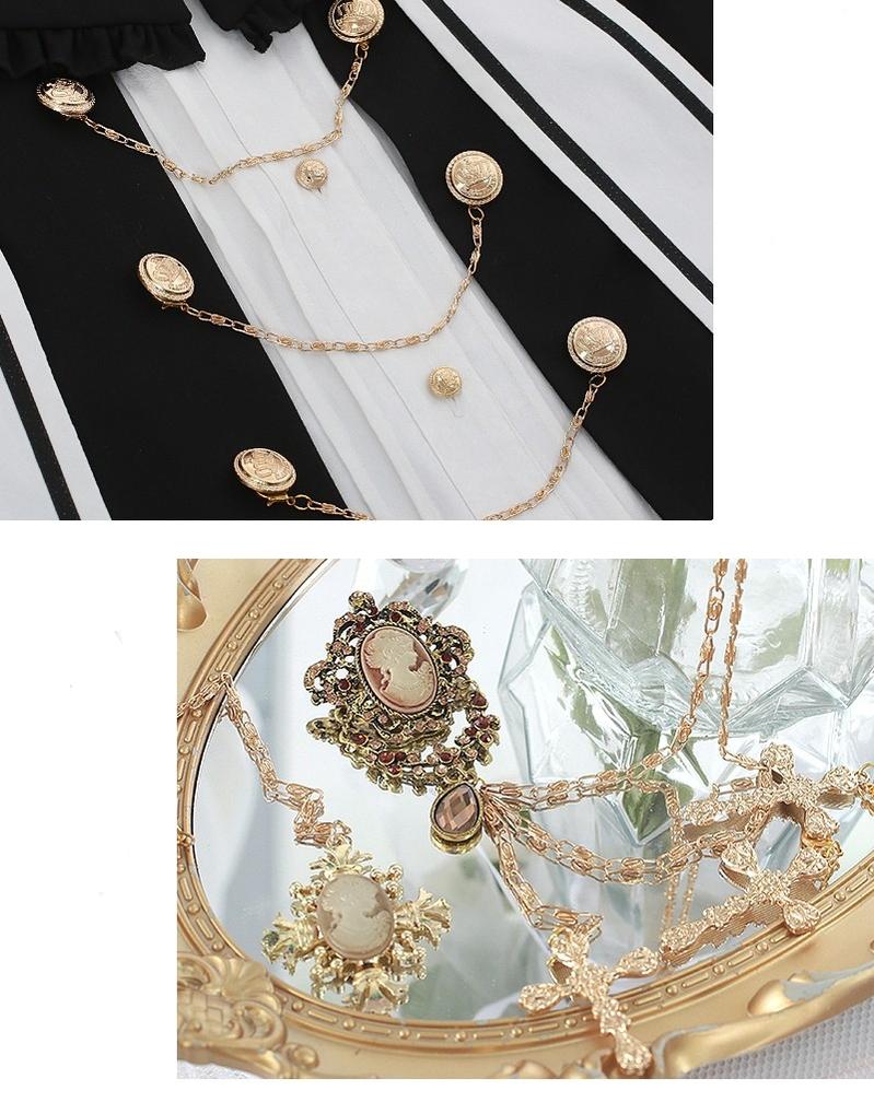 Forest Fluorescent Carps - Choir - Ouji Lolita Shorts Set Prince outfit