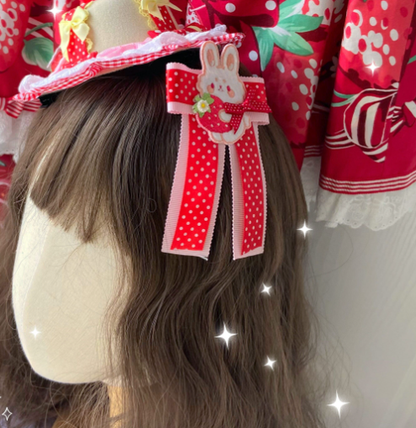 Bear Doll - 1000SE - Lolita Sweet Corsage Hair Clip Pin Accessories