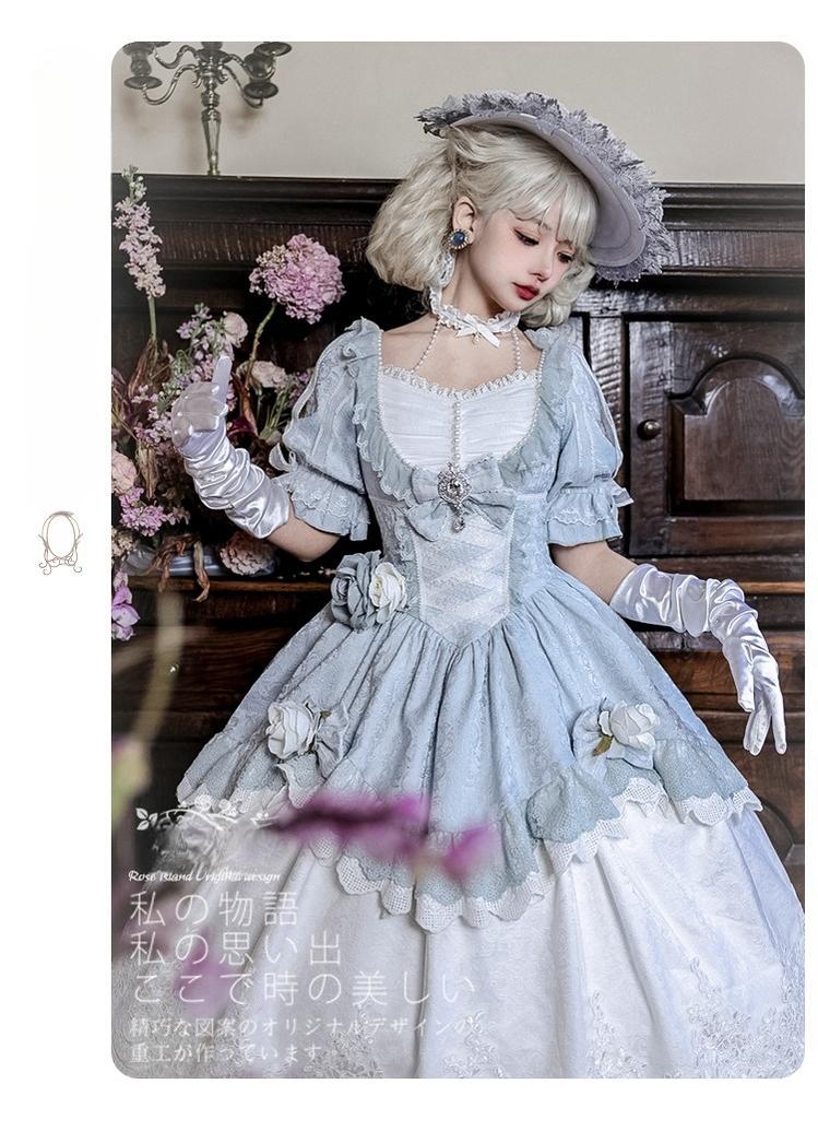 Rose Island - Fairytale Dance - Princess Lolita OP Halter Neckline Dress