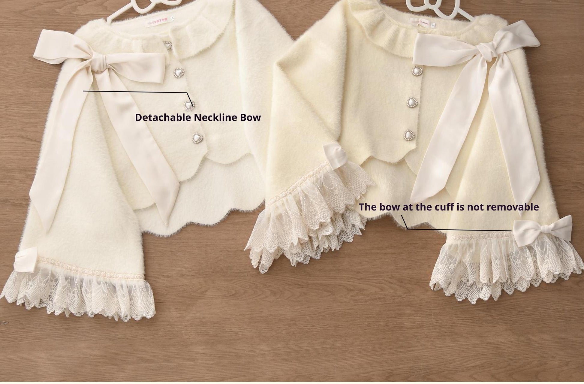 MIST - Qian's Letter - Sweet Lolita Sweater Winter Cardigan Coat