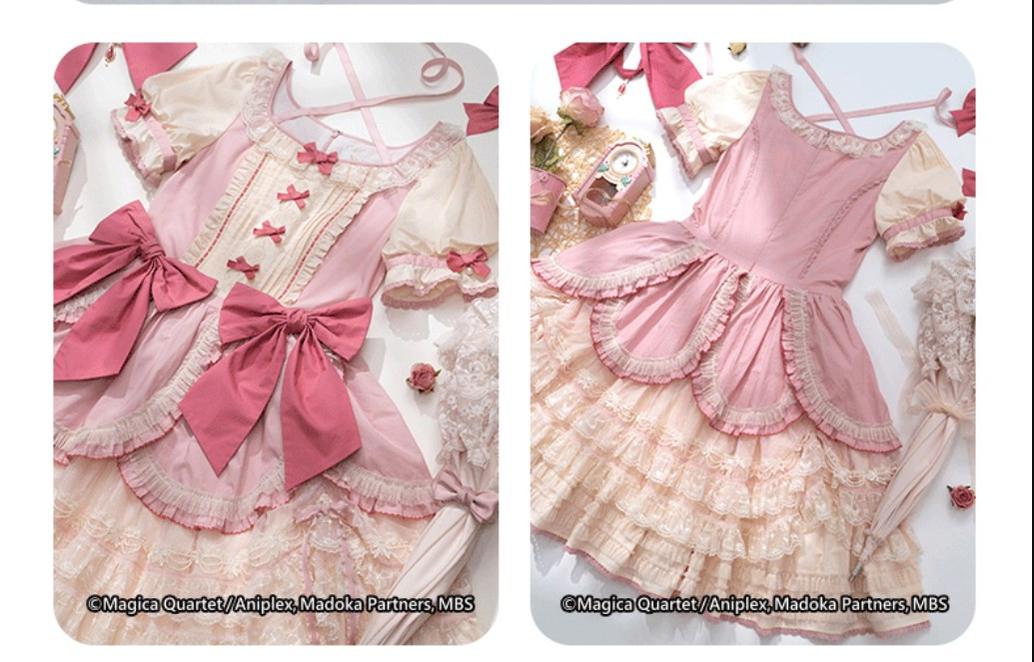 NyaNya - IP Collab Dreamy Memories Themed Lolita OP Dress