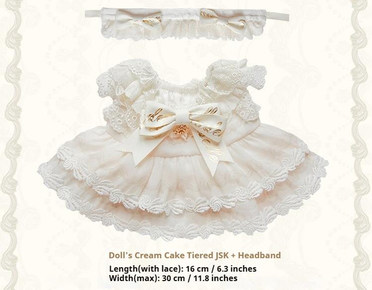 Mademoiselle Pearl - Pearl Doll Cabinet - Kawaii Lolita Plush Doll Bag with Outfit