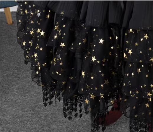 Manyiluo - Starry Dream River - Wedding Lolita Violent Adjustable Fishbone Bustle