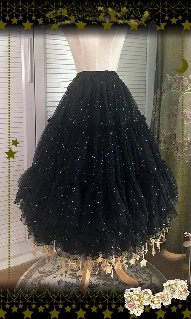 Boguta - Starry Night - 60/70/80cm A-line Lolita Petticoat