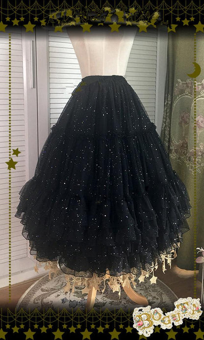 Boguta - Starry Night - 60/70/80cm A-line Lolita Petticoat