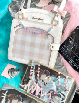 Morning Glory - Kawaii Lolita Checkered Itabag Multicolors