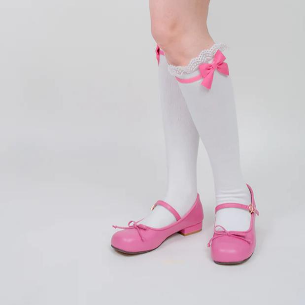 Roji roji - Spring Bow Lace Sweet Cotton Socks