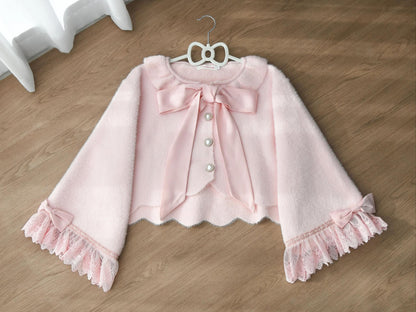 MIST - Qian's Letter - Sweet Lolita Sweater Winter Cardigan Coat