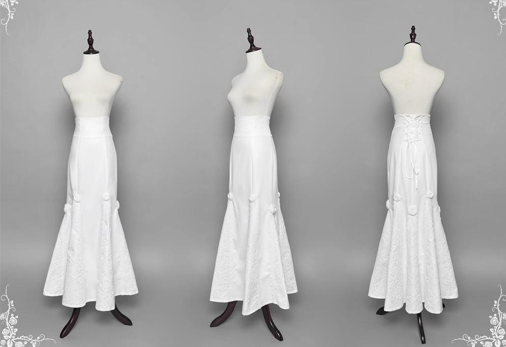 LeMiroir - Saint - Gothic Lolita Bolero Skirt Mermaid Dress Corset