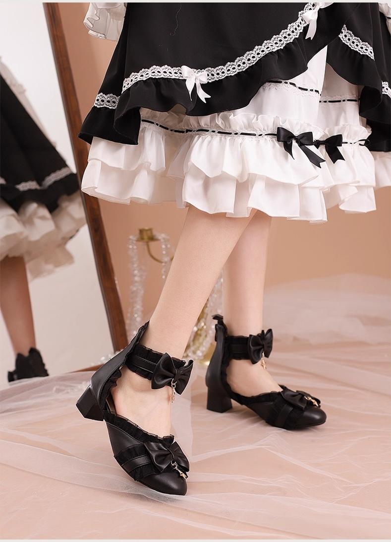 Yana - Shining Star - Sweet Lolita Bow Mary Jane Shoes
